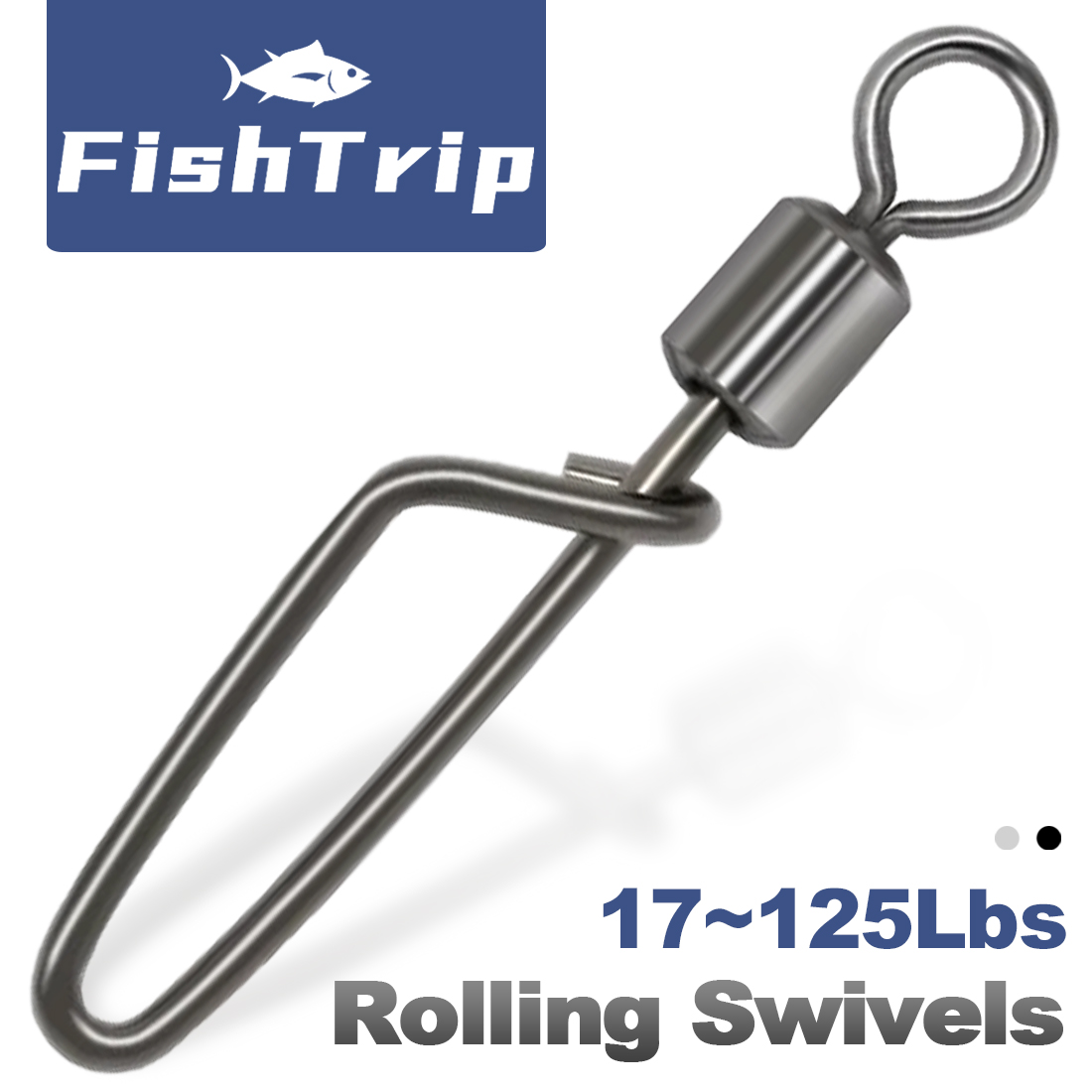 Ice Fishing Tip Up - FishTrip 50 ชิ้น Rolling หมุน Coastlock