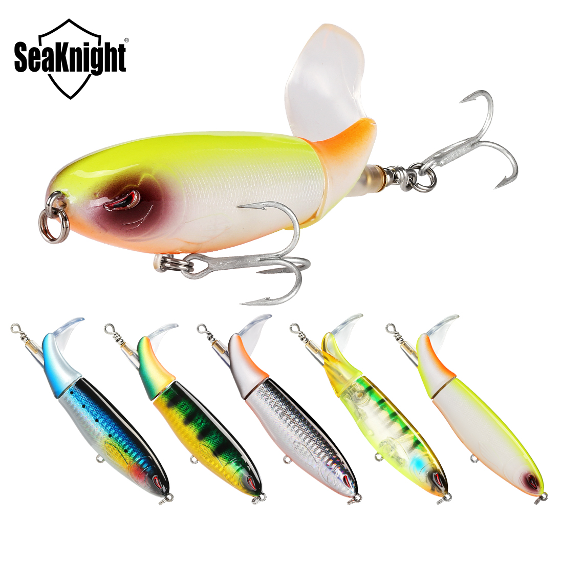 Fishing Equipment Brands - เหยื่อตกปลา SeaKnight รุ่น SK050 แบบลอยผิวน้ำ น้ำหนัก
