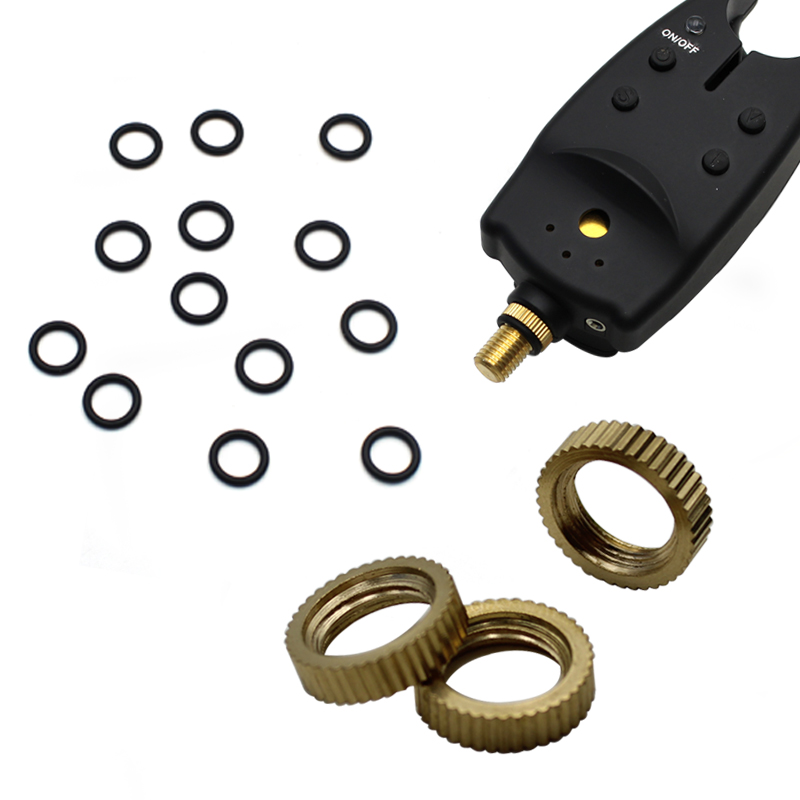 Fishing Equipment Cheap - 4pcs ปลาคาร์พอุปกรณ์ตกปลากัดนาฬิกาปลุกล็อค NUT 3/8 
