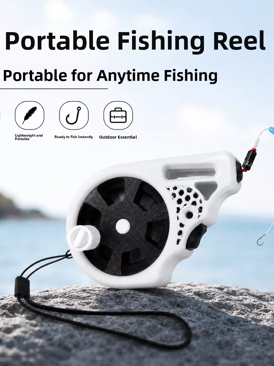 Fishing Equipment Brands - ชุดอุปกรณ์ตกปลาแบบพกพา ไม่รวมคันเบ็ด สำหรับใช้บนแพ ริมฝั่ง สะพาน สำรวจธรรมชาติกลางแจ้ง