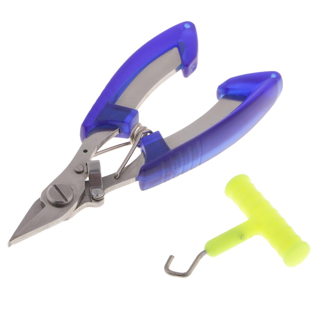 Fishing Equipment Price - คีมอเนกประสงค์ กรรไกรตกปลา เครื่องมือตัดสายในน้ำเค็ม อุปกรณ์ถอดตะขอปลา เครื่องมือรัดปมและผูกปม