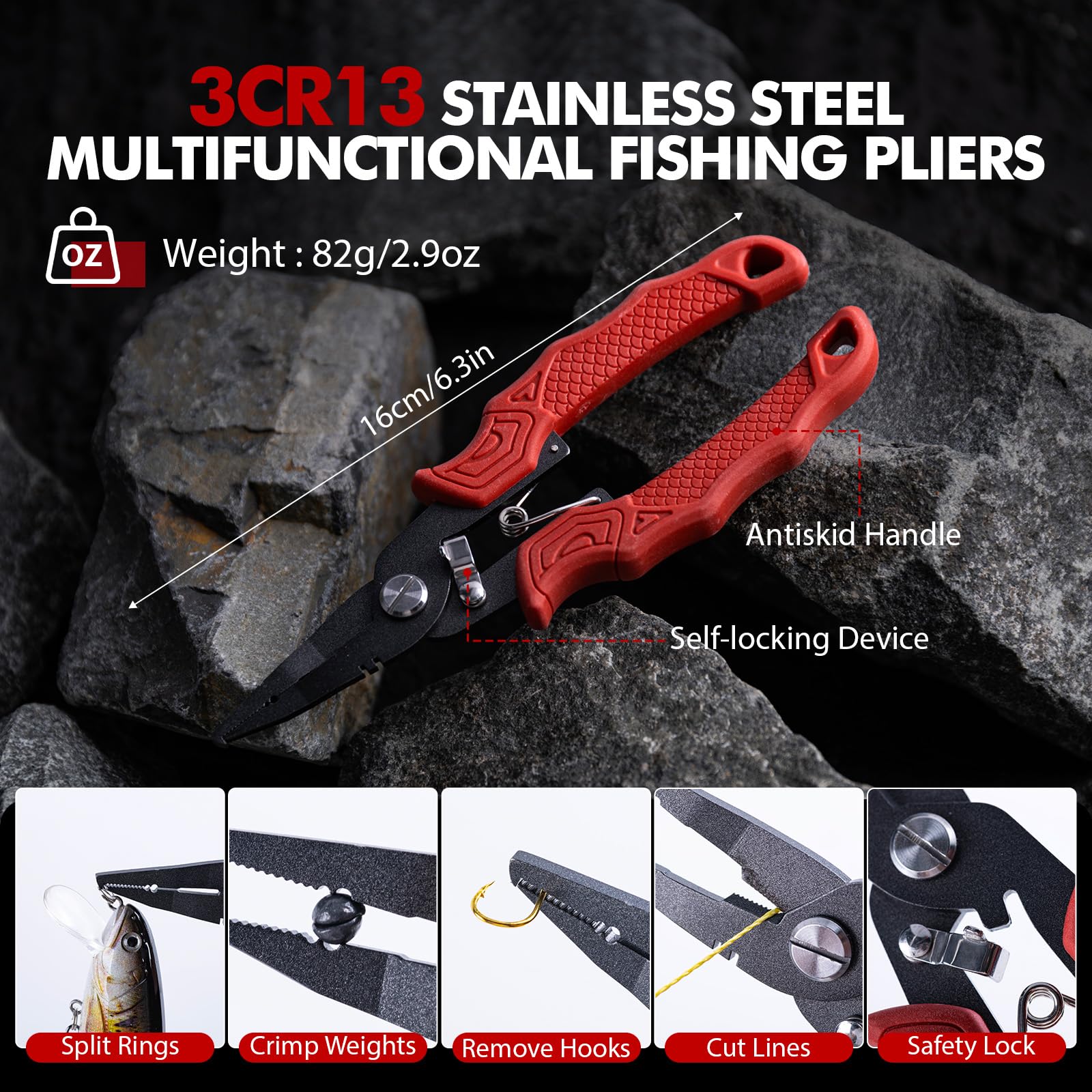 อุปกรณ์ตกปลา Goture คีมจับปลา  - Fishing Equipment Price บทวิจารณ์และราคา