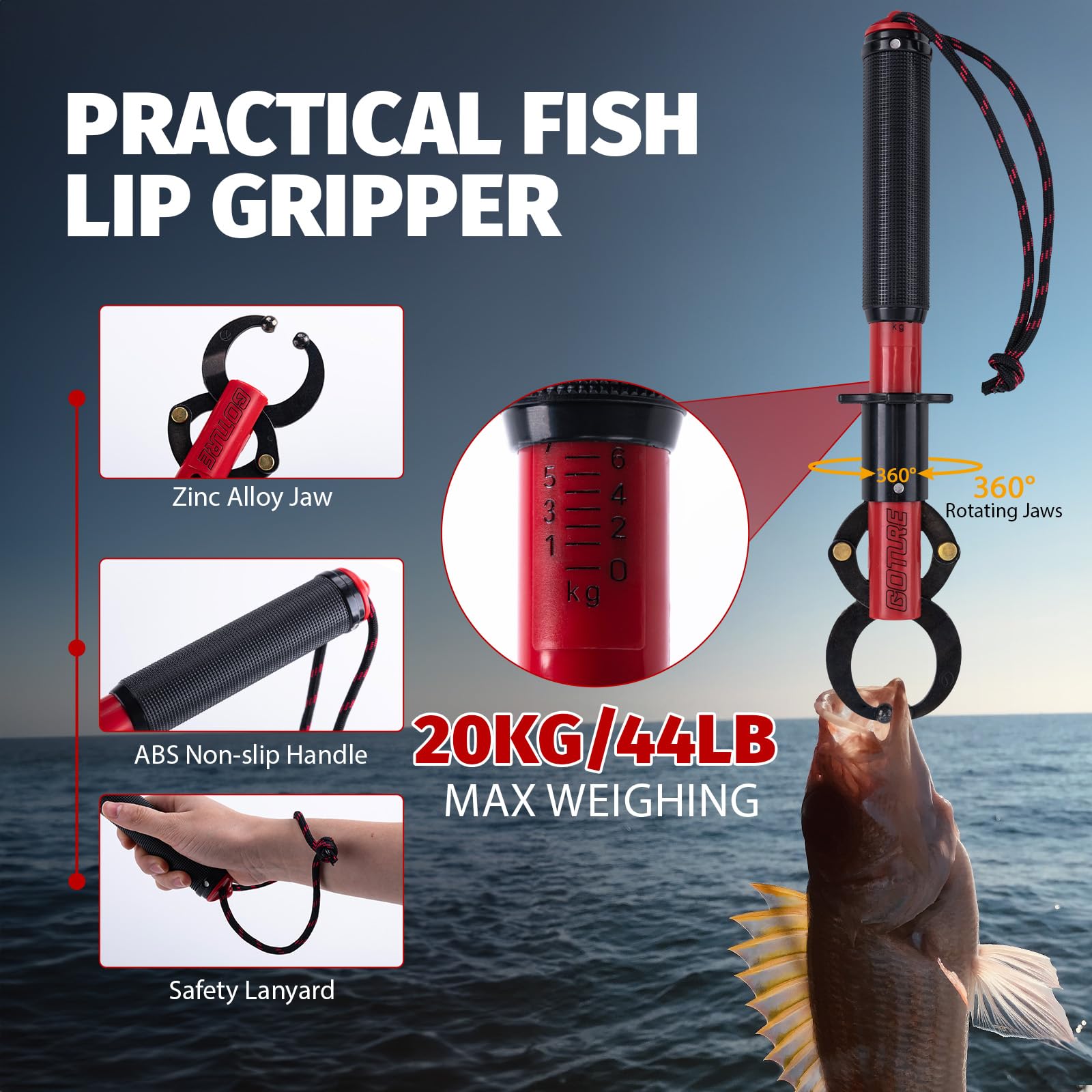อุปกรณ์ตกปลา Goture คีมจับปลา  - Fishing Equipment Price บทวิจารณ์และราคา