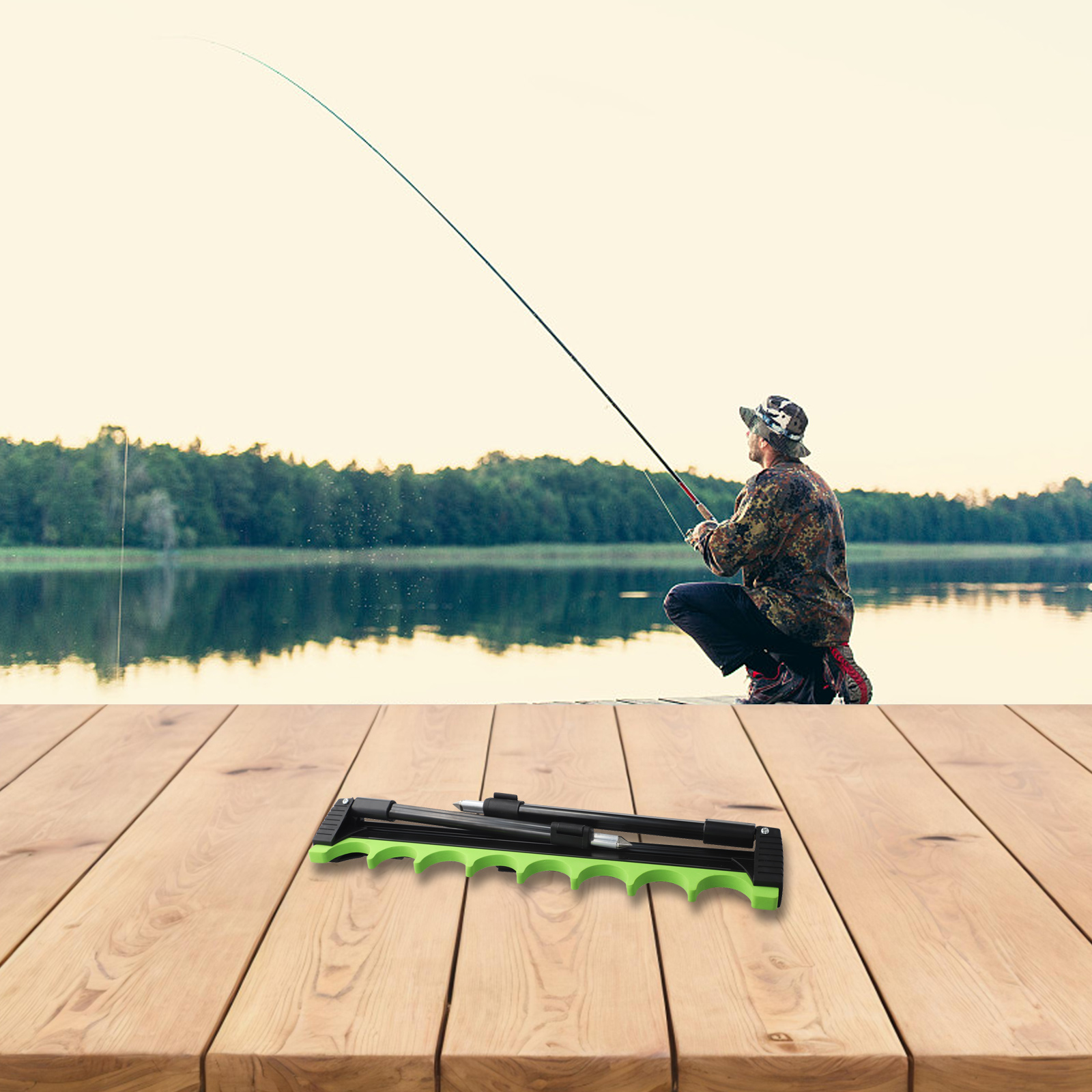 ที่วางคันเบ็ดตกปลาแบบยืดหดได้  - Fishing Equipment Carp บทวิจารณ์และราคา