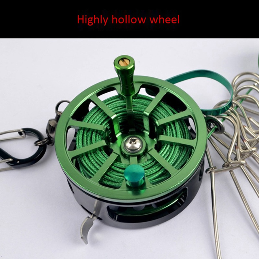 ตกปลา Stringer สแตนเลสตกปลาล็อ - Fishing Equipment Cheap บทวิจารณ์และราคา
