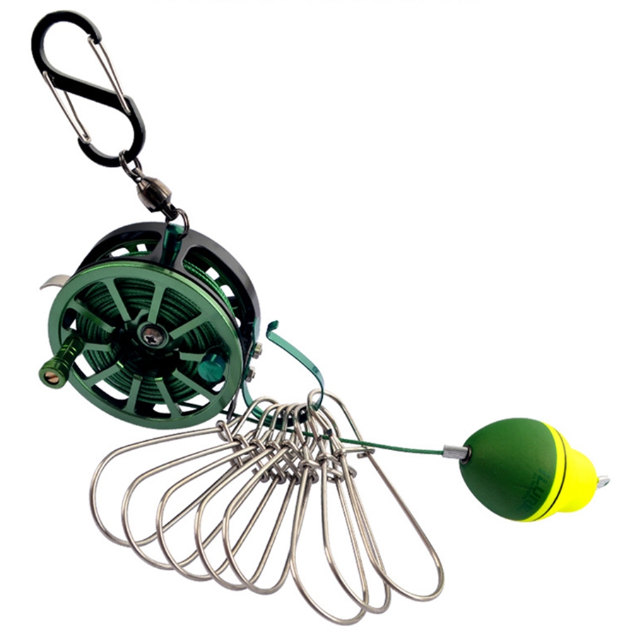 ตกปลา Stringer สแตนเลสตกปลาล็อ - Fishing Equipment Cheap บทวิจารณ์และราคา