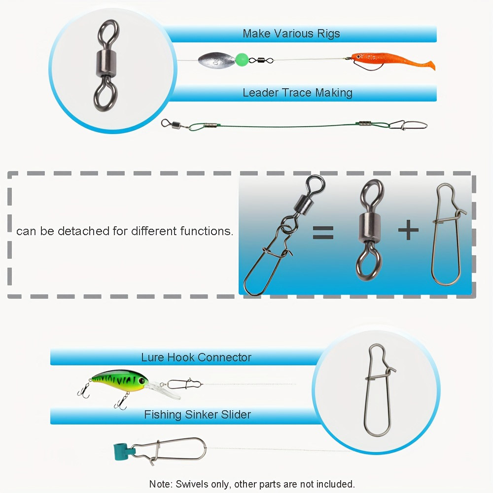 95/210 ชิ้นชุดอุปกรณ์เชื่อมต่อ - Fishing Equipment Cheap บทวิจารณ์และราคา