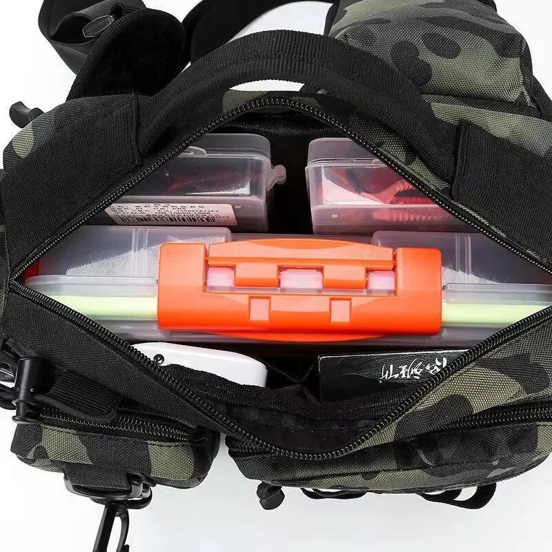 กระเป๋าคาดเอวแบบยุทธวิธีสำหรับ - Fishing Equipment Bag บทวิจารณ์และราคา