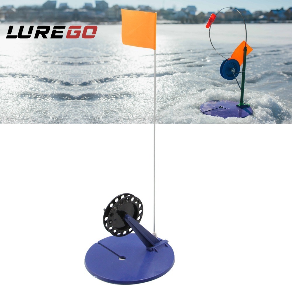 แท่นตกปลาน้ำแข็งอัตโนมัติ 1 ชิ - Ice Fishing Tip Up บทวิจารณ์และราคา